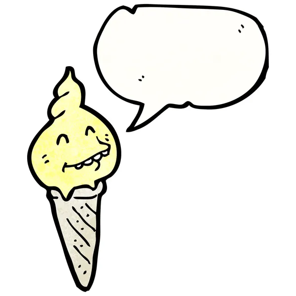 Cono de helado — Vector de stock