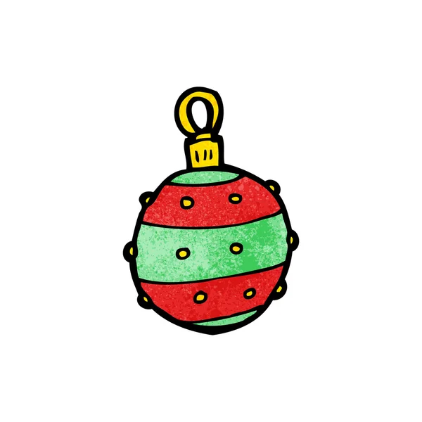 Bauble de Navidad — Vector de stock