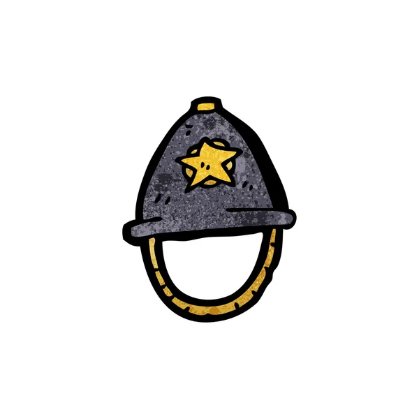 Politie helm — Stockvector