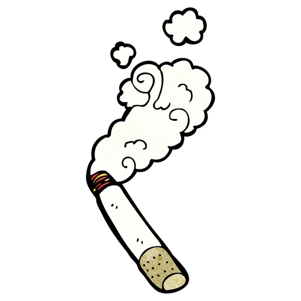 Fumar cigarrillo — Vector de stock