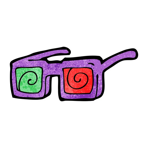 Lunettes 3D — Image vectorielle