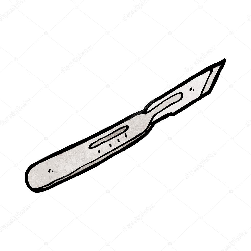 Surgical scalpel — Stock Vector © lineartestpilot 21167831