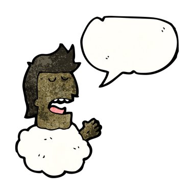 bulutlar adam kafasından