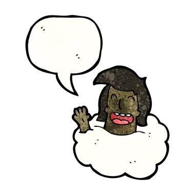 bulutlar adam kafasından