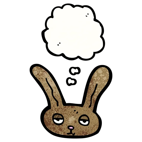 Face de lapin — Image vectorielle