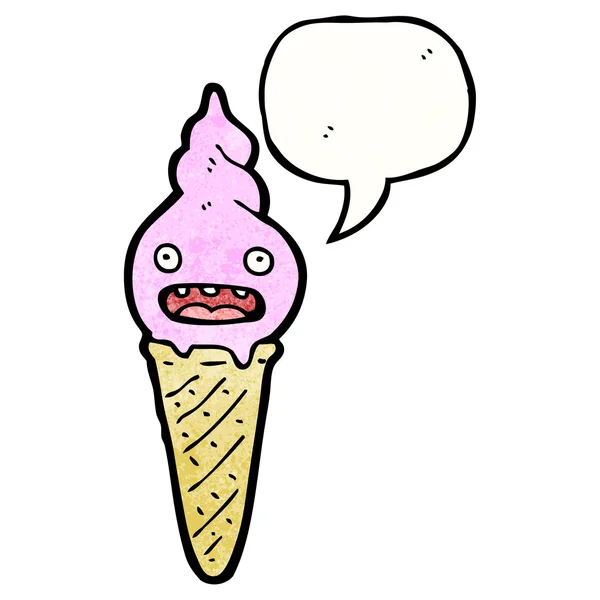 Dondurma külahı — Stok Vektör