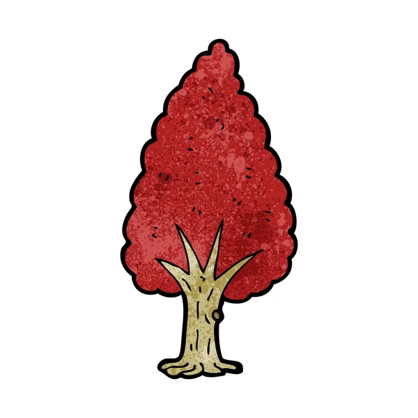 Baum im Herbst — Stockvektor