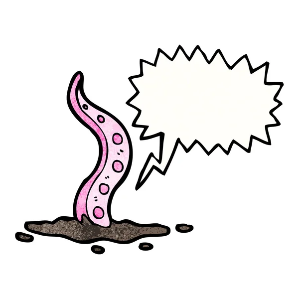 Pink tentacle — Stock Vector