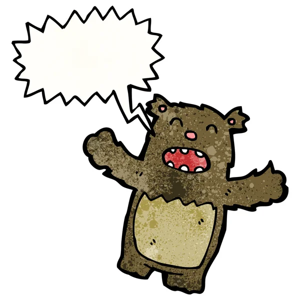 Mignon petit ours — Image vectorielle