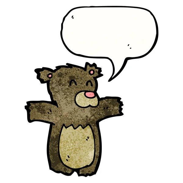 Милий маленький ведмідь — стоковий вектор