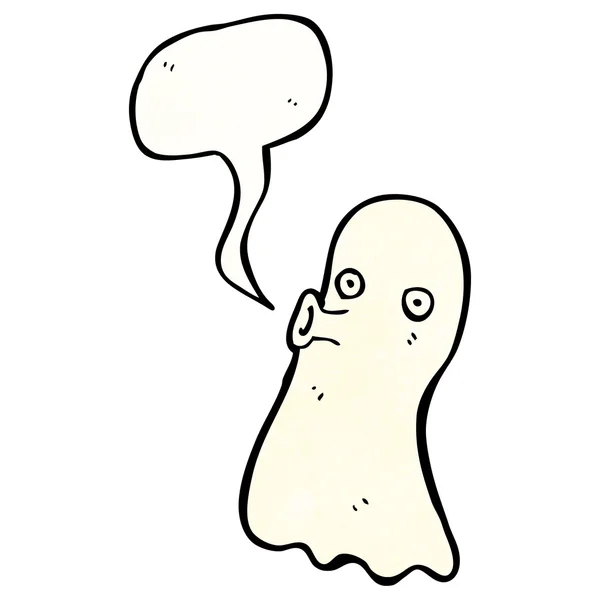 Fantasma infestante cartone animato — Vettoriale Stock