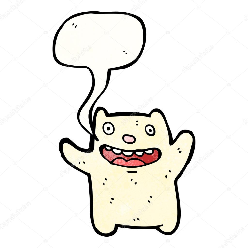 Cartoon Of A Polar Bear