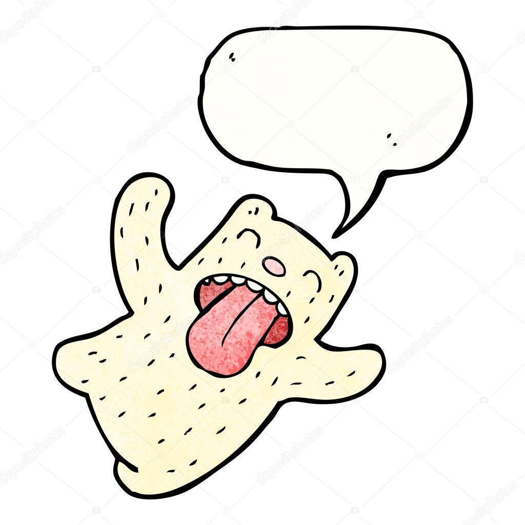 Cartoon Of A Polar Bear