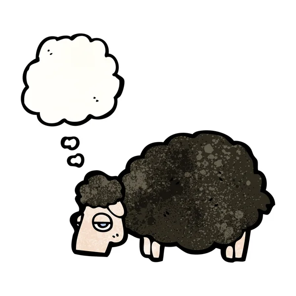 黒羊 — ストックベクタ