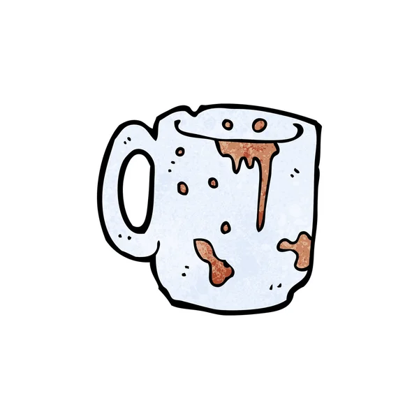 Sale tasse de café — Image vectorielle