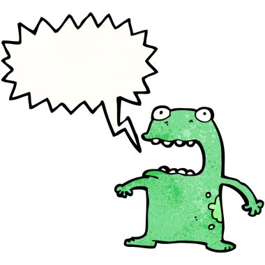 Komik kurbağa.