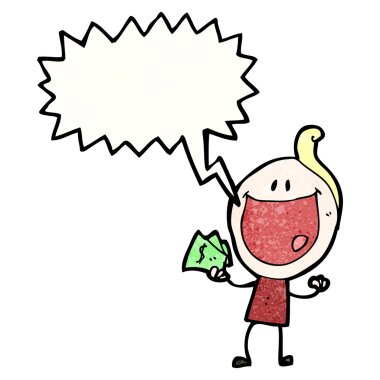 nakit ile mutlu bir adam