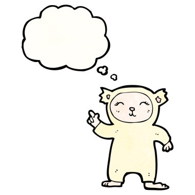 Çocuk ayı kıyafeti