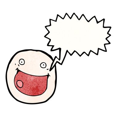 yüz işareti heyecanlı