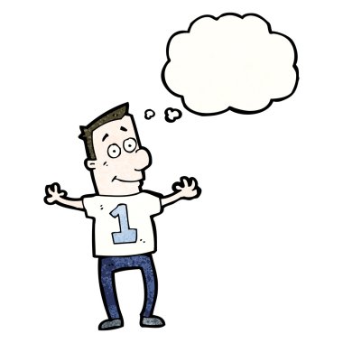 adam giyen bir numaralı forması