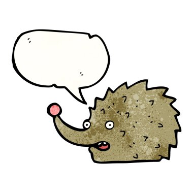 Funny hedgehog