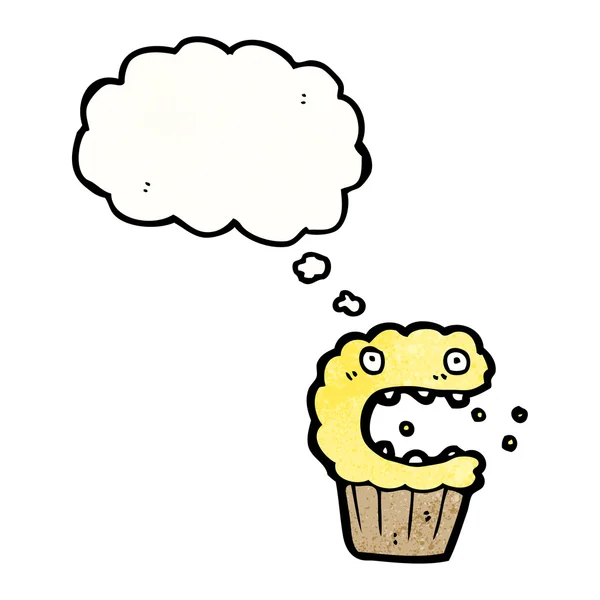 Muffin asustado — Archivo Imágenes Vectoriales
