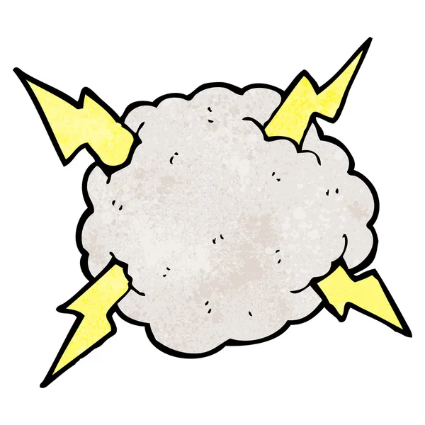 雷雲のシンボル — ストックベクタ