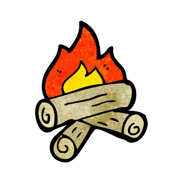 Campfire — Stock Vector