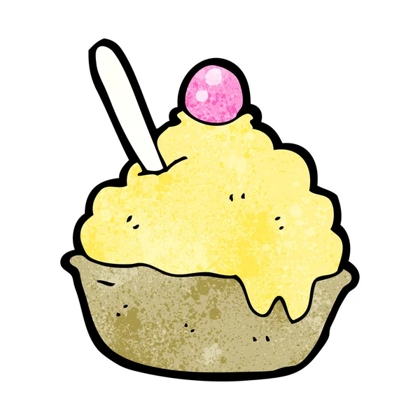 Ice cream sundae — Stock Vector
