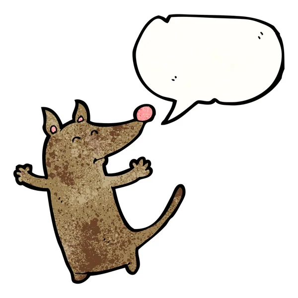 Mluvící pes — Stockový vektor