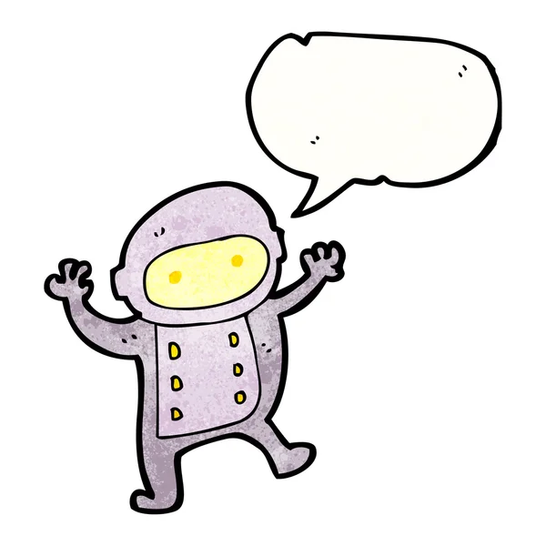 Küçük astronot — Stok Vektör