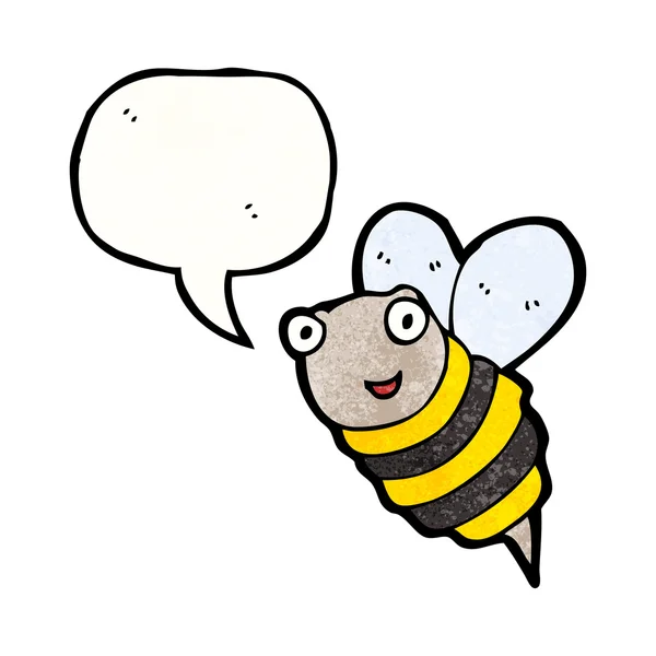 Abeja — Vector de stock