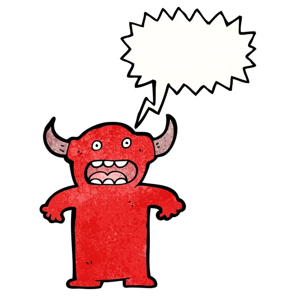 Kleiner Teufel — Stockvektor