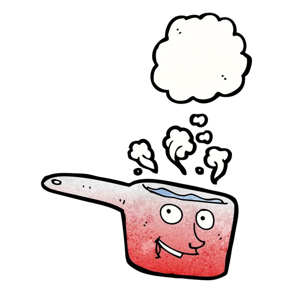 Casserole chaude rouge — Image vectorielle