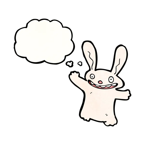 Happy rabbit — Stock Vector