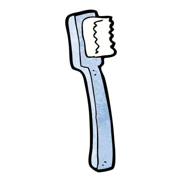 Blaue Zahnbürste — Stockvektor