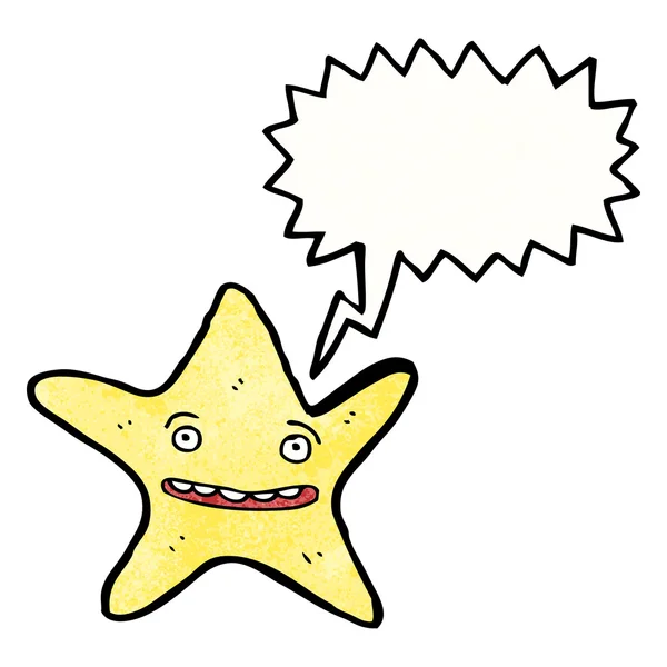 Говорящая звезда — стоковый вектор