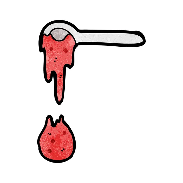 Cuchara de mermelada — Archivo Imágenes Vectoriales