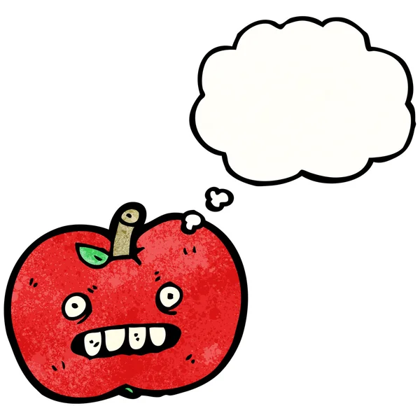 Mauvaise pomme — Image vectorielle