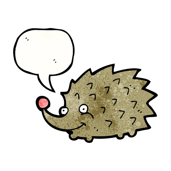 Funny hedgehog — Stok Vektör