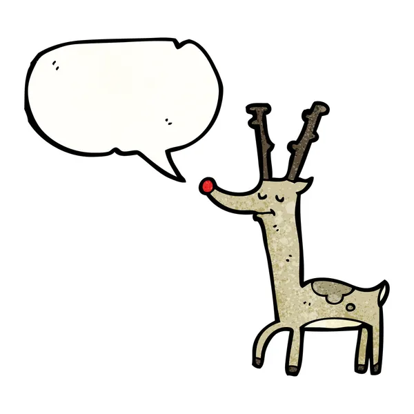 Proud reindeer — Stock Vector