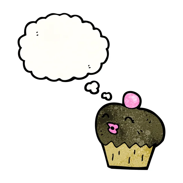 Muffin au chocolat — Image vectorielle