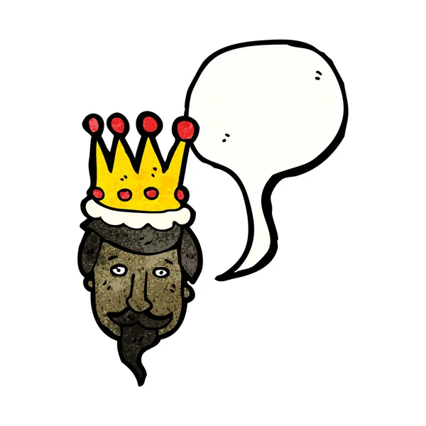 King 's head — стоковый вектор