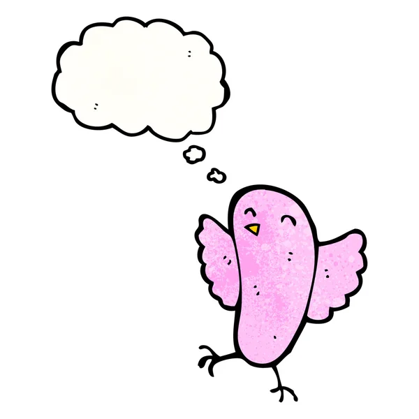 粉红色的鸟 — 图库矢量图片