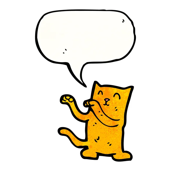 Chat roux — Image vectorielle