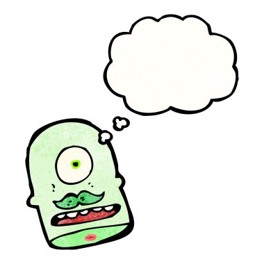 Cadılar Bayramı konuşan monster head