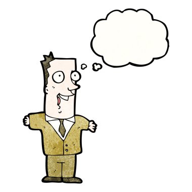 Kahverengi elbiseli adam