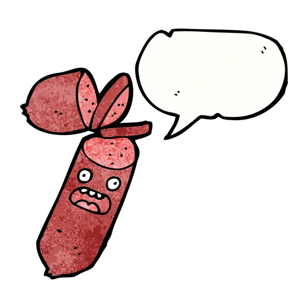 短切的香肠 — 图库矢量图片
