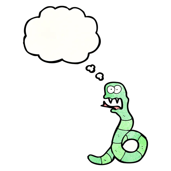 歯擦音のヘビ — ストックベクタ