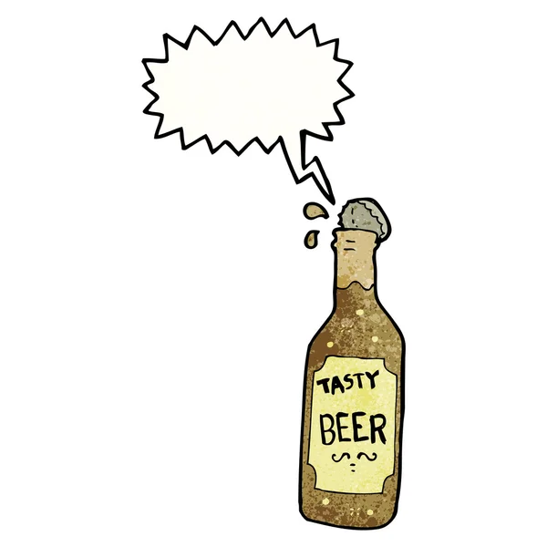 Bouteille de bière — Image vectorielle